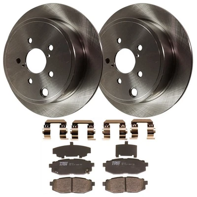 KIT-072924-5278 TRW Juego de 2 ruedas discos de freno y kits de pastillas traseras para Scion FR-S Foto 1 de 4