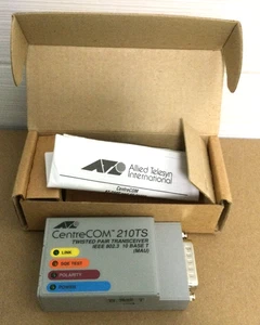 CENTRECOM AT-210T-07 AT-210TS 10 BASE TWISTED PAIR TRANSCEIVER - Picture 1 of 3