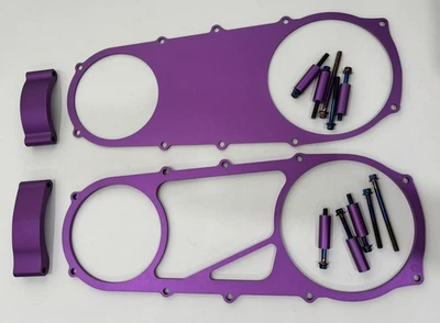 SCOOTER GY6 LONG CASE ANKLE BITER KIT CVT COVER PURPLE - Image 1 of 2