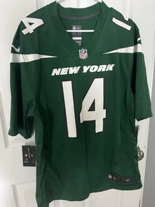 Nike New York Jets On Field NFL Trikot Grün Herren L Sam Darnold #14 Neu mit Etikett - Bild 1 von 7