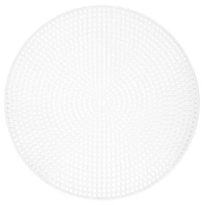 Cousin DIY 7 Holes per inch Plastic Stitching Canvas Shape, 6 inch, Clear - Picture 1 of 1