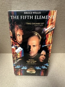 Fifth Element (VHS, 1997) Brand New Sealed Bruce Willis Gary Oldman - Picture 1 of 6