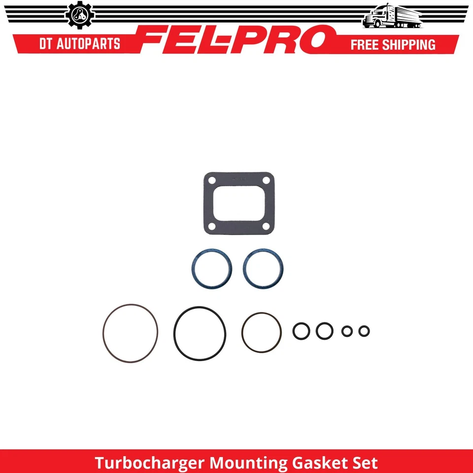 Juego de juntas de montaje de turbocompresor Fel-Pro para Ford E-350 Club Wagon 2003 7,3 L V8 Foto 1 de 1