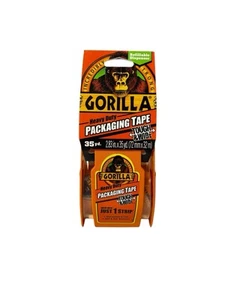 Gorilla strapazierfähiges Verpackungsband robust & breit 2,83 Zoll x 35 Yards nachfüllbar Disp - Bild 1 von 2