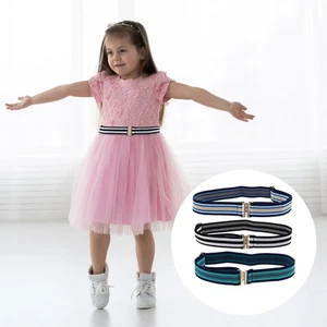 1 Set 3 Pcs Children Waistbelt Practical Elastic Kids Belts (Random Color) - Picture 1 of 12