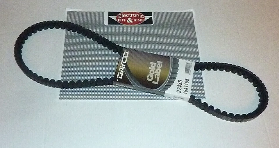 Автомобильный клиновой ремень DAYCO 15A1105 22435 15A1105 43,5 дюйма наружный Lg 0,69 дюйма верхний полный привод - Изображение 1 из 1