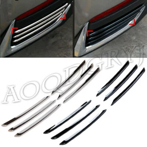 Rear Bumper Fog Lights Moulding Strips Trim 6p For LEXUS NX200 NX300H 2018-2021 - Imagen 1 de 10