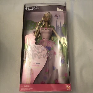 BARBIE Rose Princess Doll Pink Floral Dress 2000 Mattel in Box Read Description - Imagen 1 de 3
