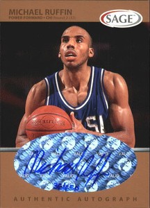 1999 SAGE Autographs Bronze #A44 Michael Ruffin /650