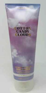 BATH & BODY WORKS COTTON CANDY CLOUDS ULTIMATE HYDRATION CREAM LOTION 8 OZ - Picture 1 of 1
