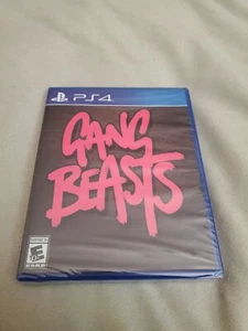 Gang Beasts (Sony PlayStation 4) PS4 IAM8BIT Edition Variant Brand New Sealed - Picture 1 of 5