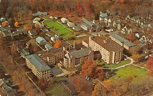 Aerial View Elyria Methodist Home Buildings & Cottages Elyria, OH Vtg Postcard - Picture 1 of 2
