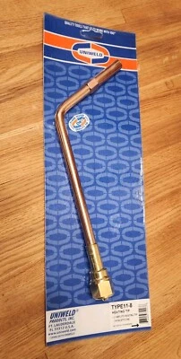 NUEVA ANTORCHA UNIWELD EE. UU. TIPO 11-8 PUNTA DE CALEFACCIÓN ENVÍO GRATUITO  Foto 1 de 4