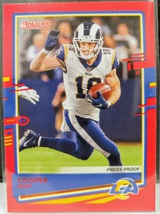 2020 Donruss Cooper Kupp Press Proof Red Photo Variation Rams - Picture 1 of 2