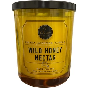 DW Home Wild Honey Nectar Richly Scented Single Wick Candle 15oz - Picture 1 of 3