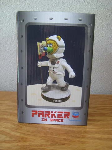 Parker In Space Fresno Grizzlies SGA Bobblehead Astronaut In Space Mascot Cover