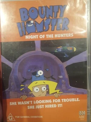 BOUNTY HAMSTER NIGHT OF THE HUNTERS RARE DVD CARTOON ANIMATION SHOW TV SERIES - Image 1 of 3