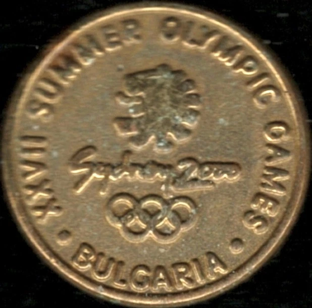 Nice Dated 2000 Sydney BULGARIA Olympic Team NOC Pin - Image 1 of 1