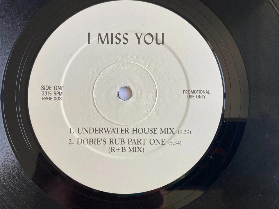 Björk (I Miss You) A-Side and Bob Lacy (Hide The Bells) B-Side 12" Vinyl Record Foto 1 de 4