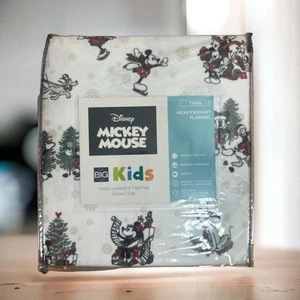 Mickey Mouse Weihnachten Flanell Laken Set NEU Twin schwer Disney Donald Duck - Bild 1 von 5