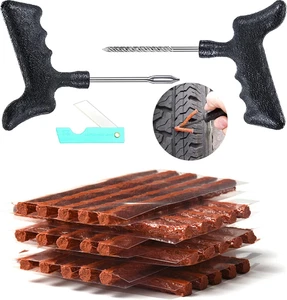 38 Piezas Kit Repara Pinchazos Pequeño,Juego Profesional De Reparación De Neumát - Imagen 1 de 12