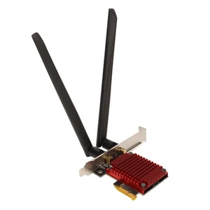 PCIe Wireless Adapter 3000Mbps High Speed 2 4G 5G Dual Band Wireless Netzwe KUI - Afbeelding 1 van 22