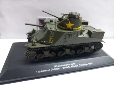 1/43, Tank Char M3 Lee, 1ère Division Blindée US, Tunisia 1942, Neuf (14) - Photo 1/4