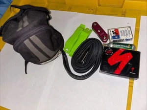 Bike Saddle Bag With Emergency Essentials - Picture 1 of 10