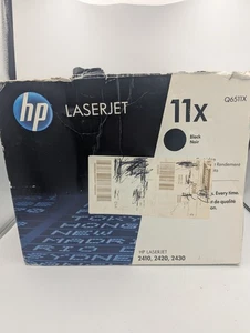 HP 11X Duża pojemność Kaseta z czarnym tonerem Q6511X LaserJet 2410 2420 2430 - Zdjęcie 1 z 7