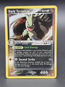 Dark Tyranitar Team Rocket Returns 020/109 Cosmos Holo Pokémon Raro - Imagen 1 de 8
