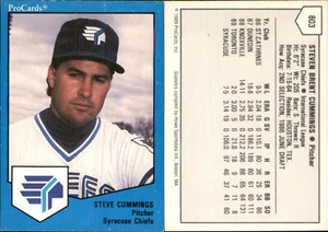 Steve Cummings 1989 ProCards Minor League Team Sets #803 RC FREE SHIP - Picture 1 of 1