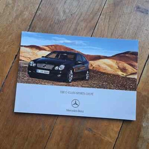 MERCEDES BENZ - THE C-CLASS SPORTS COUPE SALES BROCHURE 2006 PUBLICATION - Picture 1 of 3