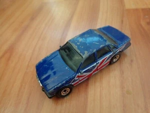 Matchbox MB14 Jaguar XJ6 Blau + Union Jack Druckguss Auto Modell 96079 - Bild 1 von 1