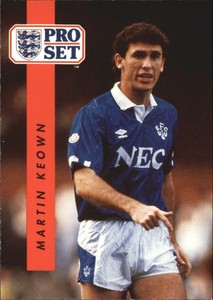 1990-91 Pro Set England #74 Martin Keown