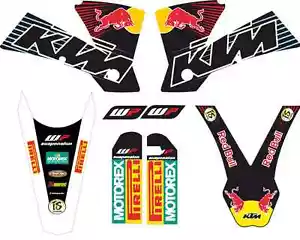 kit pegatinas ktm 2004 EXC and 2003 SX,MX, graphics, adhesivos - Picture 1 of 1