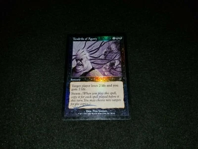 MTG 1x Scourge black uncommon HP FOIL Tendrils of Agony - ships w/ tracking - Image 1 of 3