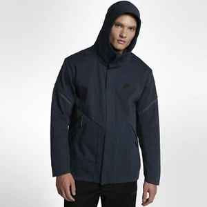 Chaqueta Nike Tech Vellocino Repel Windrunner - PEQUEÑA - 867658-451 Azul Marino Obsidiana Oscura - Imagen 1 de 6