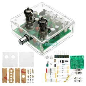 6J1 Valve Pre-amp Tube PreAmplifier Board AC 12V Headphone Amplifier + Case. - Picture 1 of 50