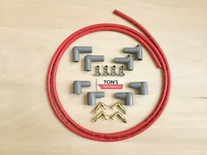 MSD 8.5mm Super Conductor Universal Coil Wire Kit HEI Socket boots terminals RGY - Picture 1 of 2