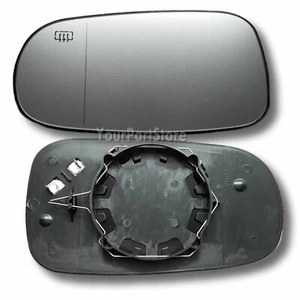 2003-2010 SAAB 9-3 9-5 HEATED Rear View DOOR MIRROR GLASS Driver Side LEFT - Bild 1 von 1