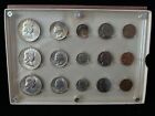 1954 P D and S United States Mint Sets in Plastic Holder