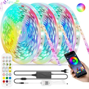 LED Stripe RGB Leiste Streifen 5050 SMD Band Licht Leuchte Lichtschlauch 1m-30m - Bild 1 von 12