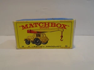Matchbox 11 Jumbo Crane Box - Picture 1 of 6