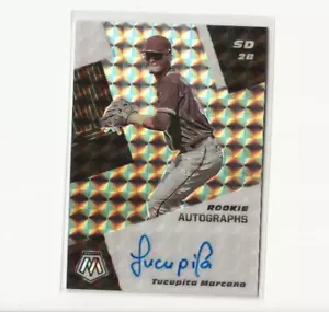 2021 Mosaic Rookie Auto #RAM-TUM Tucupita Marcano - San Diego Padres - Picture 1 of 1