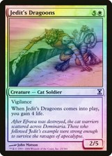 Jedit's Dragoons FOIL Time Spiral NM White Common MAGIC MTG CARD ABUGames