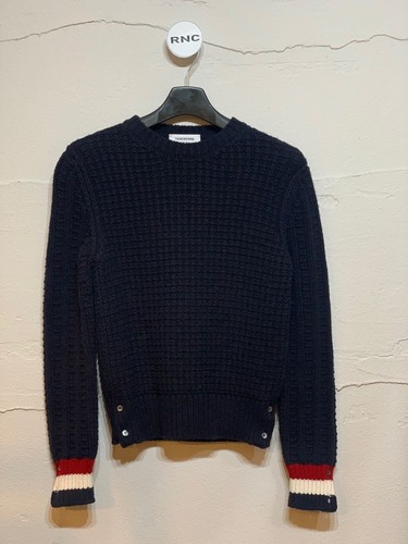 Timbro Thom Browne Navy Funmix Maglia Donna: 5392833426 17623312