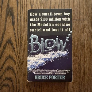 Blow 1993 Bruce Porter Paperback Book - Picture 1 of 9