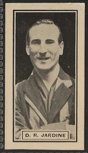 THOMSON (DC)-THE WORLDS BEST CRICKETERS 1930 (WIZARD MAUVE)-#10- JARDINE - Picture 1 of 2