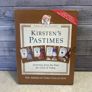 American Girl Kirsten’s Pastimes Paperdolls Theater Kit Cookbook Craft Book - Picture 1 of 10