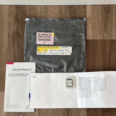 OEM 96554 A5312 Hyundai ELANTRA GT SD Navigation And Manuals New - Image 1 of 4